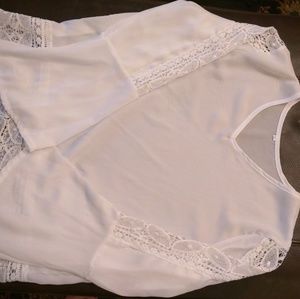 Lace embellished tunic/shirt